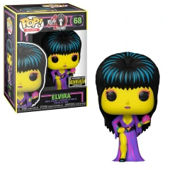 Funko Pop! Icons: Elvira 40 Years - Elvira 68 - Entertainment Earth Exclusive Limited Edition - Neon